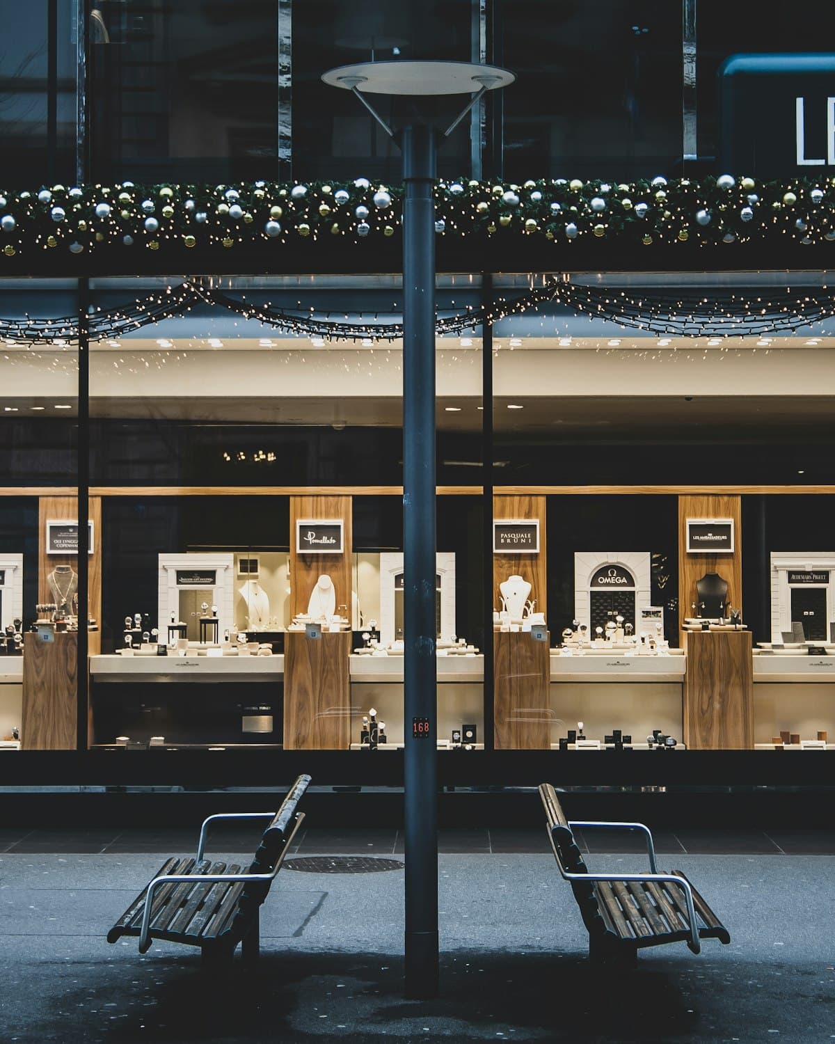The Cherokee Coins and Jewelry showroom interior on Bardstown Road, lined with display counters